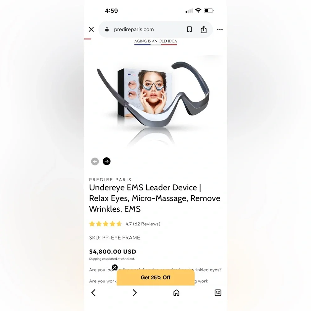 Undereye device Eye Massager